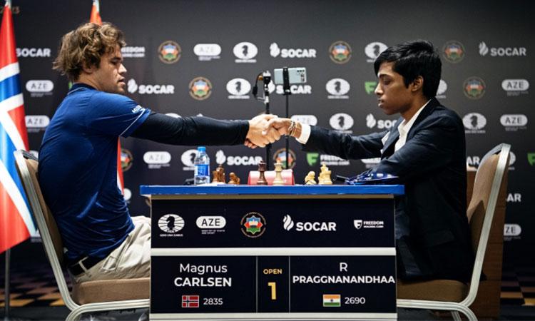 Praggnanandhaa-goes-down-fighting-to-Carlsen in-final