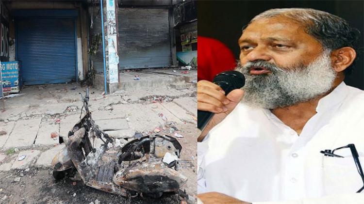 Haryana-minister-accuses-Cong-of-orchestrating-violence-in-Nuh-on-July 31