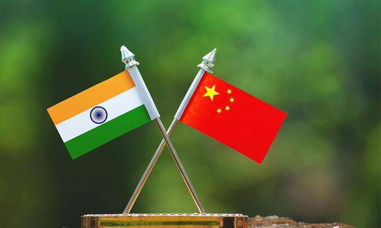 INDIA-CHINA-FLAG