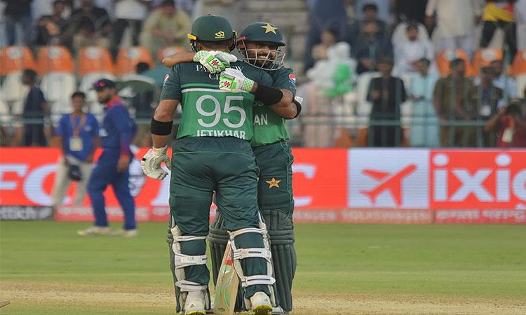 Babar Azams-151-Iftikhar-Ahmeds-109-not-out-lift-Pakistan-to-342-6-against-Nepal