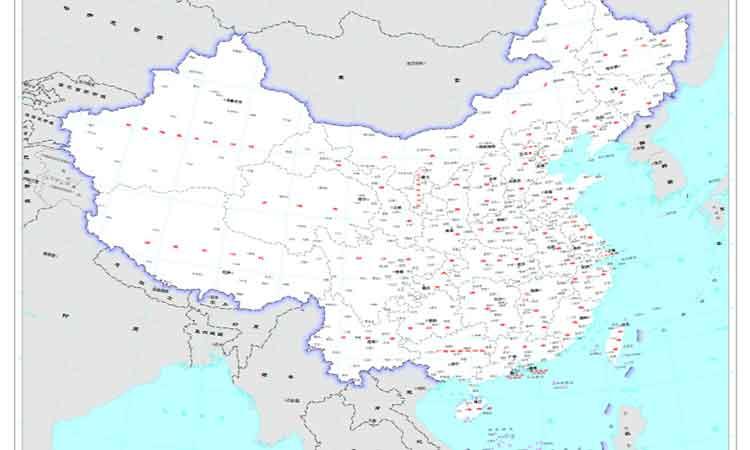 New-China-Map