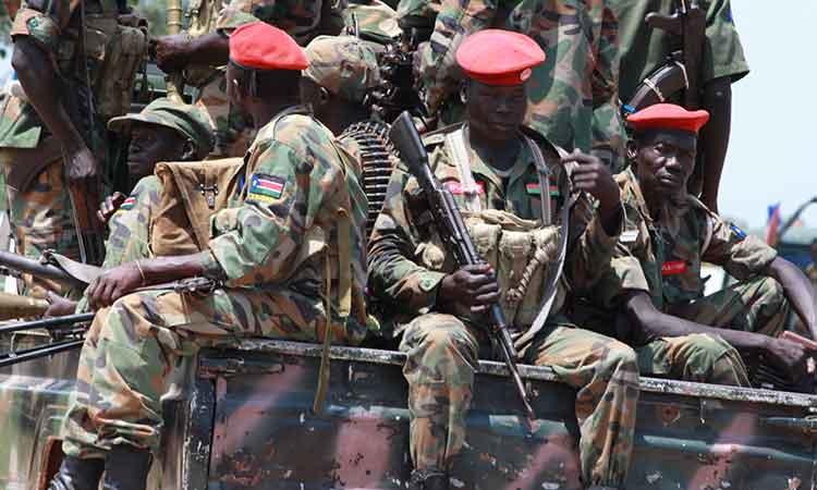 South-Sudanese-army