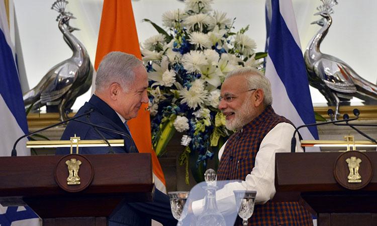 Narendra-Modi-Benjamin-Netanyahu