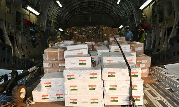 India-humanitarian-aid-Palestine