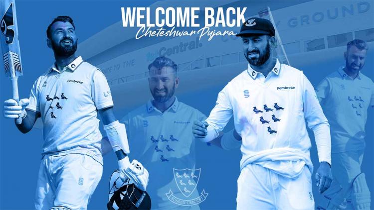 Cheteshwar-Pujara-Extends-Contract-with-Sussex-for-the-2024-Season