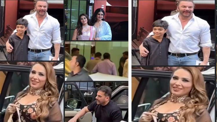 Salman-Khan-and-Family-Attend-Arbaazs-Wedding-at-Arpita-Khans-Residence