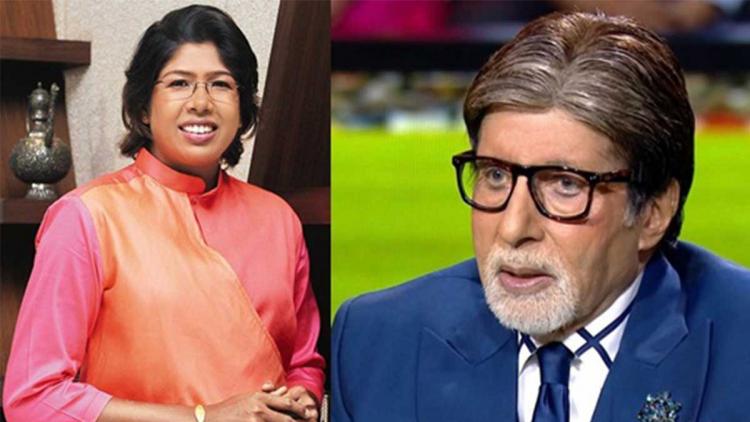 Big B Praises Jhulan Goswami's Bowling Skills, Fails To Answer Question ...