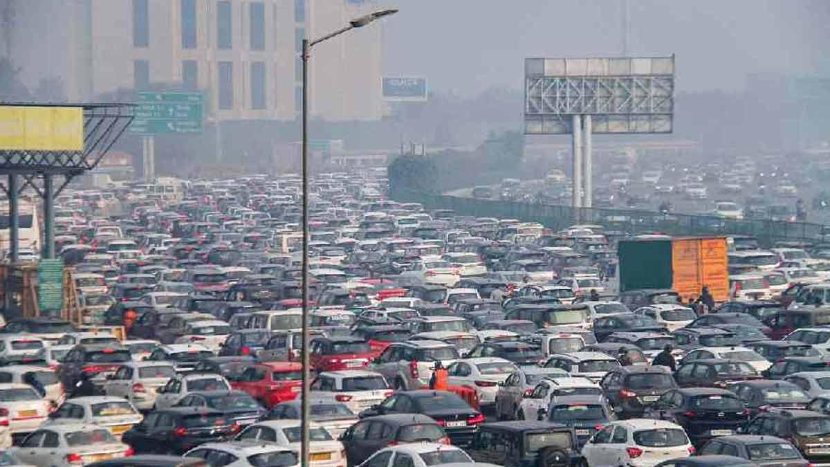 Delhi-Traffic-Chaos
