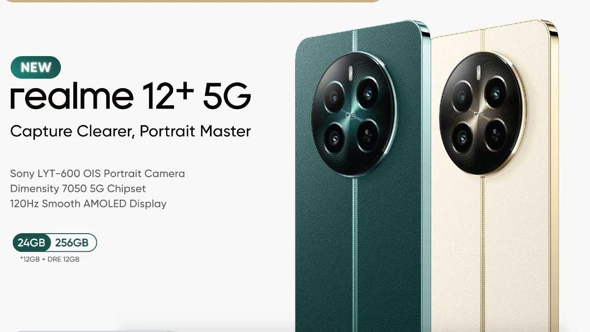 Expanding on Success: realme Unveils the 12+ 5G Series Following the Triumph of the 12 Pro Series