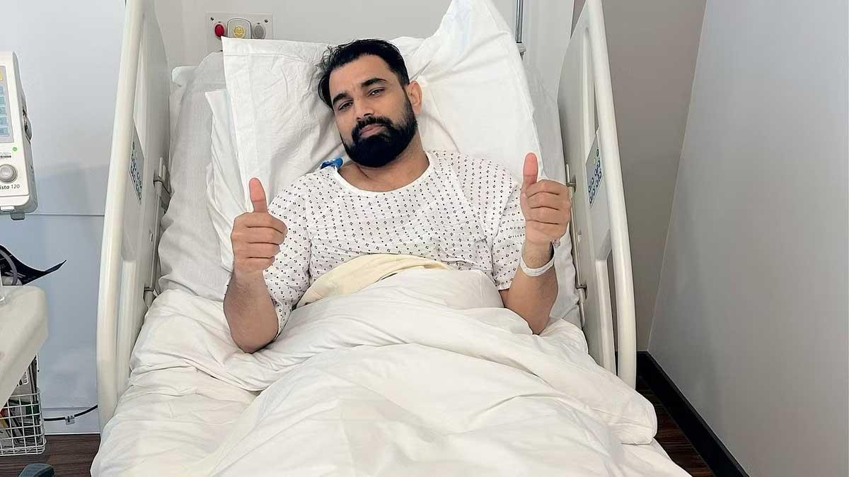 Mohammed Shami's Achilles Tendon Surgery in the UK a Success