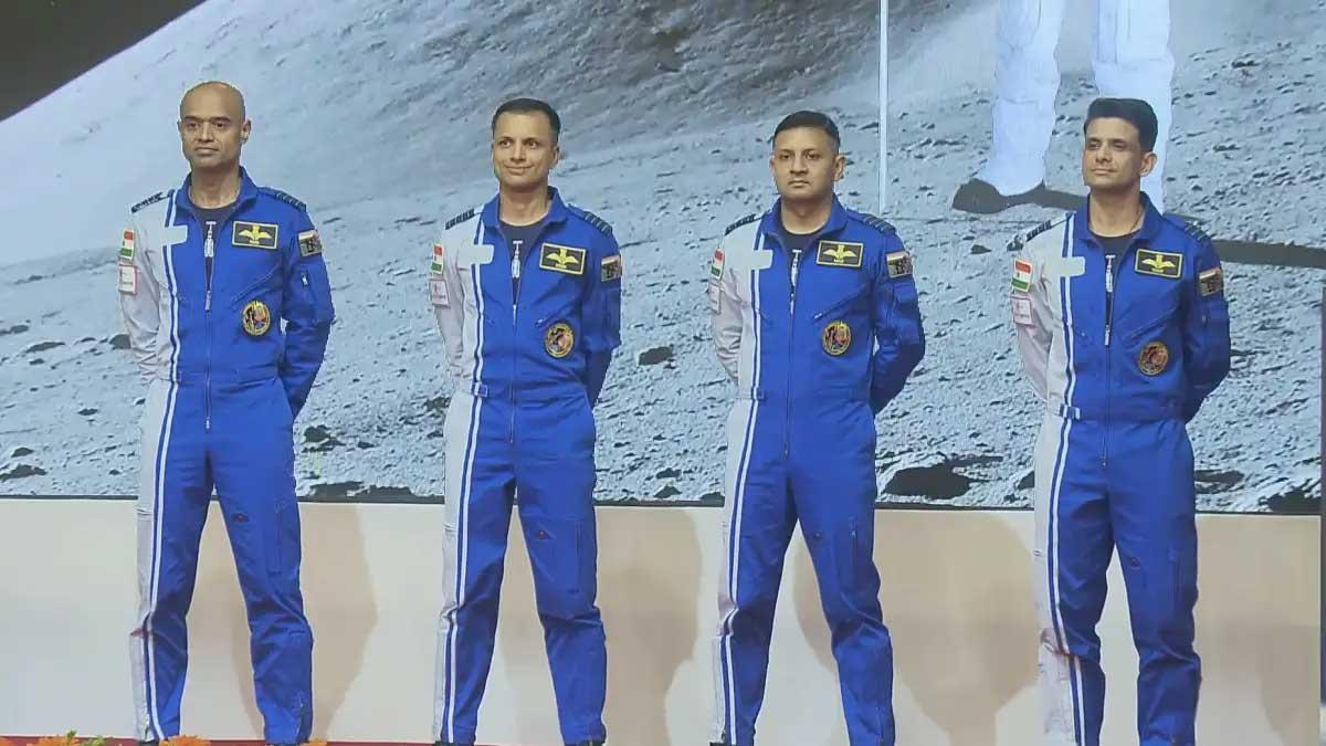 Meet the Four Astronauts Leading India’s Gaganyaan Mission as PM Modi Commends Their Efforts