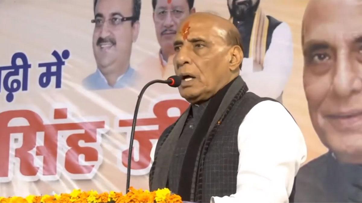Rajnath Singh Asserts NDA Government's Integrity Against Corruption Allegations Worldwide