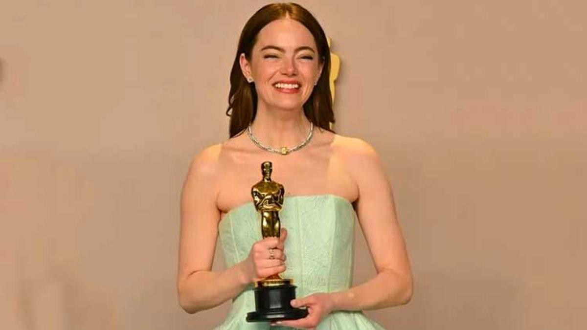 Emma Stone picked up the Best Actress trophy at the 96th Academy Awards