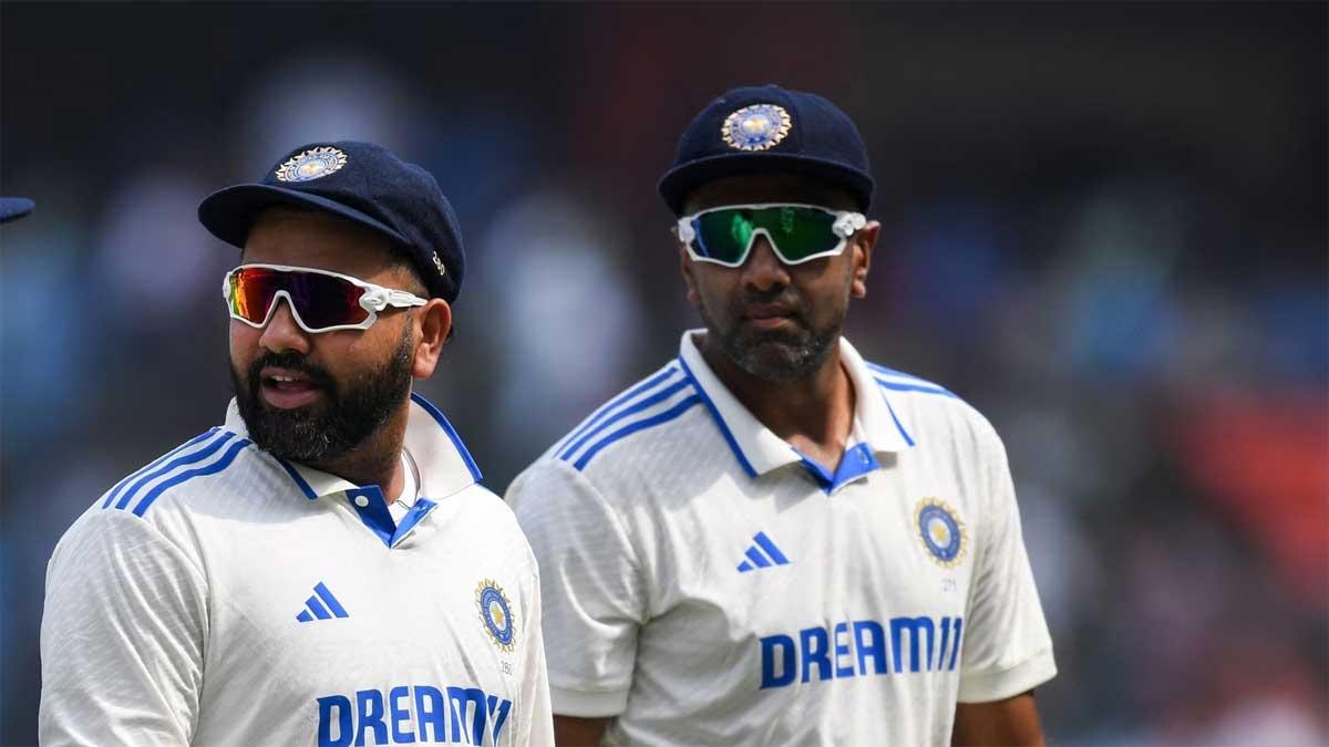India's-captain-Rohit-Sharma-and-Ravichandran-Ashwin