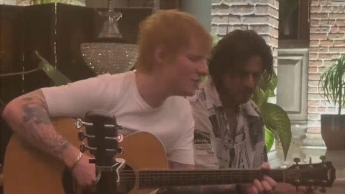Ed-Sheeran's-private-concert-for-Shah-Rukh-Khan