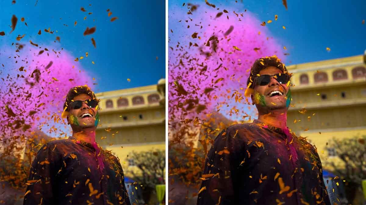 Tim Cook Spreads Holi Cheer with Vibrant iPhone Capture