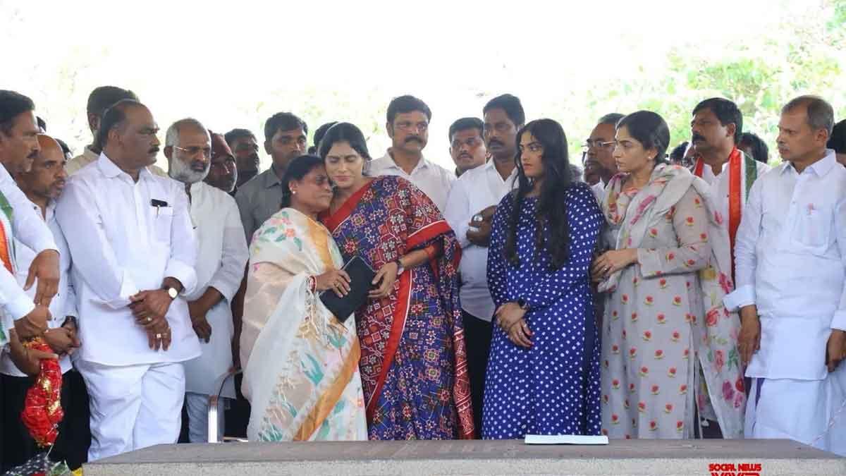 Sharmila Accuses Jagan of Protecting Uncle Vivekananda Reddys Alleged Killers