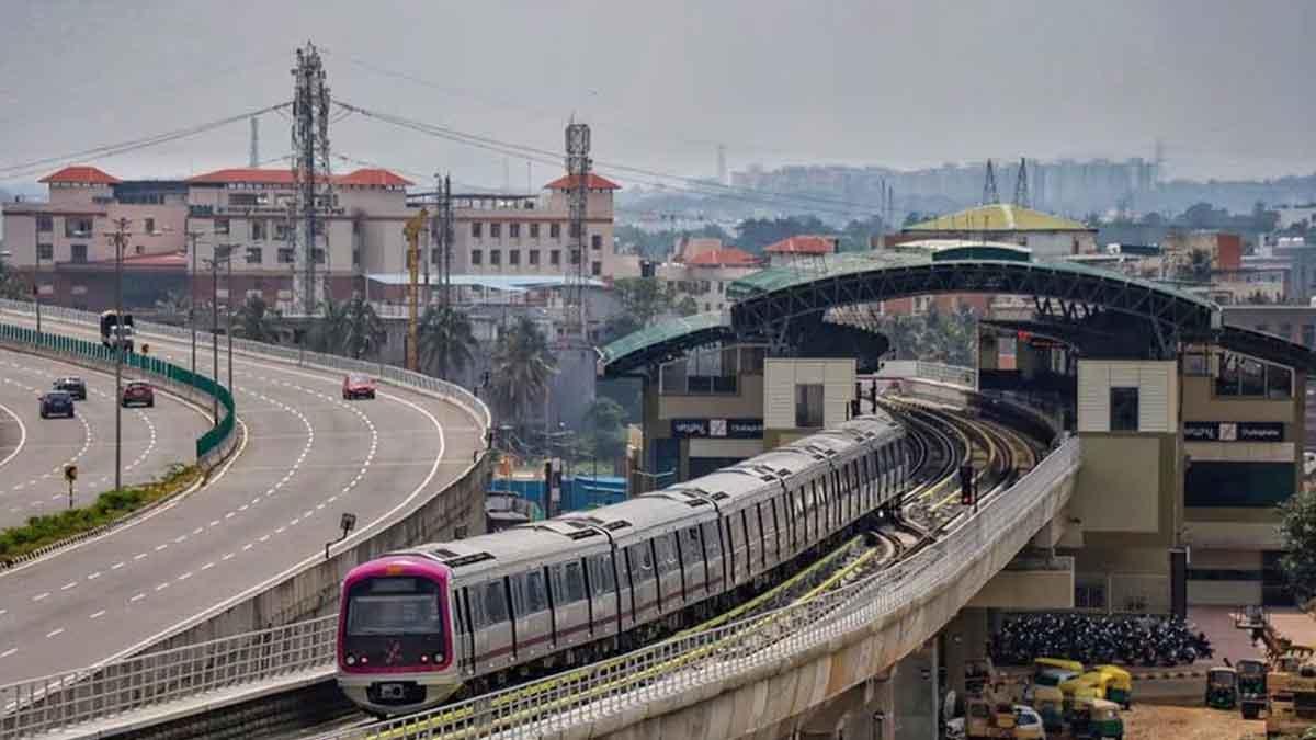Bengaluru-Metro-train