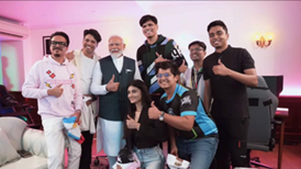Prime-Minister-Modi-Encourages-Game-Developers-to-Tackle-Global-Issues-Such-as-Climate-Change