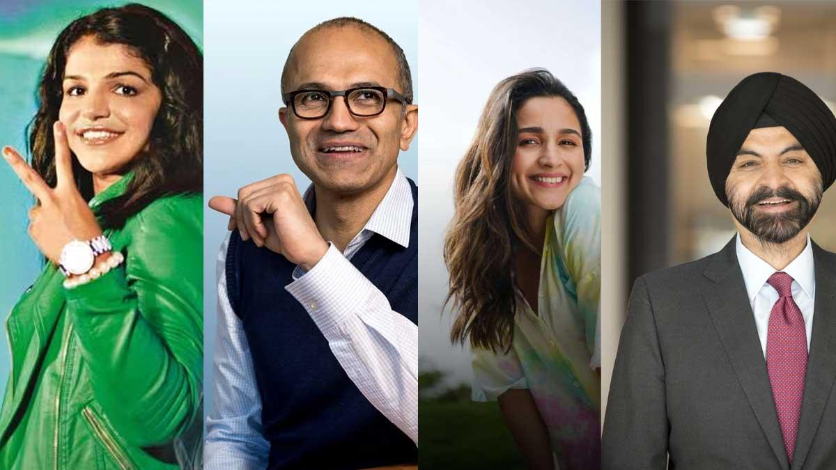 Global Leaders and Icons: Ajay Banga, Satya Nadella, Alia Bhatt, and Sakshi Malik Among TIME Magazine's 100 Most Influential