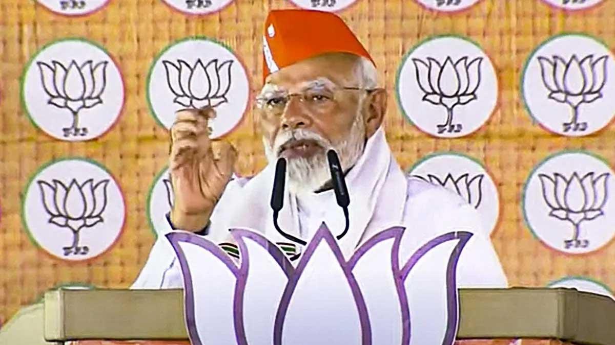 'Vote bank hungry' Congress wants to implement quota on basis of religion, alleges PM Modi