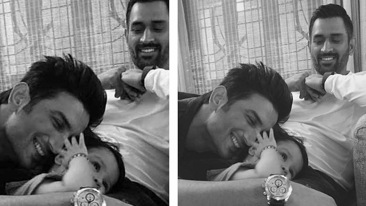 Sushant Singh Rajput's Photo with MS Dhoni and Daughter Goes Viral, Fans Get Emotional