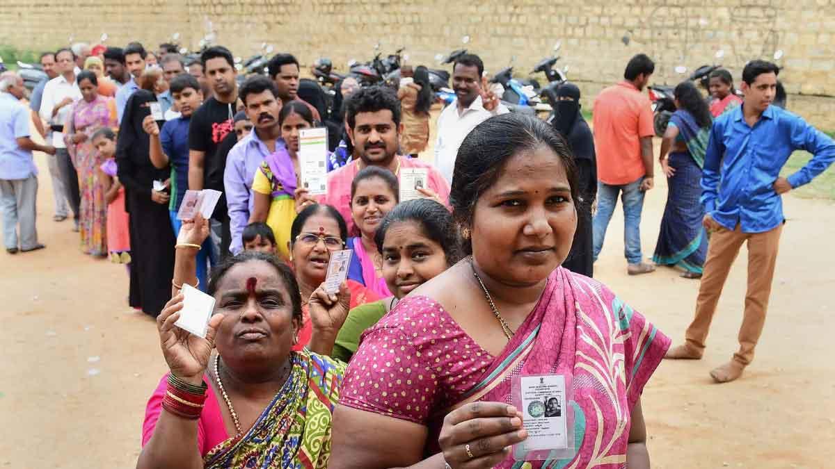 Voters from Jammu to Kerala, Maharashtra to Tripura enthusiastically participate in the second phase of the Lok Sabha elections.