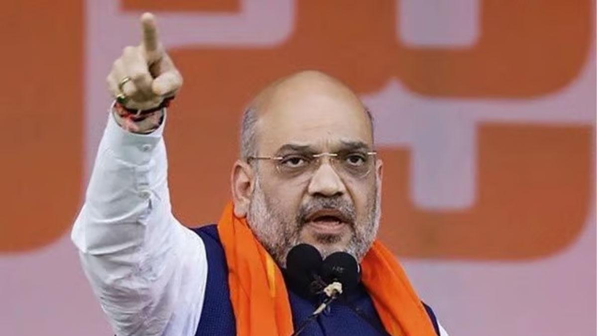 Digvijaya and Rahul declined to attend the Ram temple ceremony in order to increase their vote bank: Shah