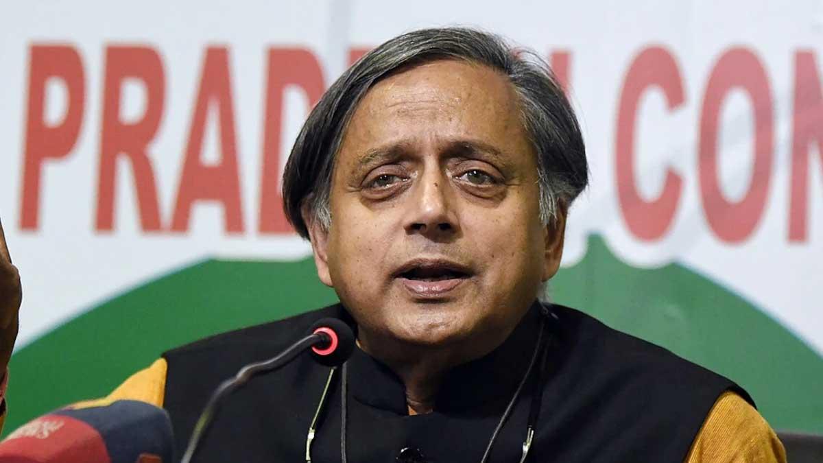 Shashi Tharoor claims that the BJP is attempting to establish a "monolithic idea of India"