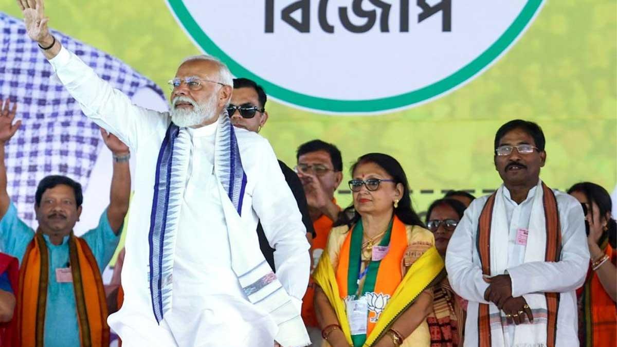 PM Modi Asserts BJP-NDA as Sole Contender for Central Government Formation