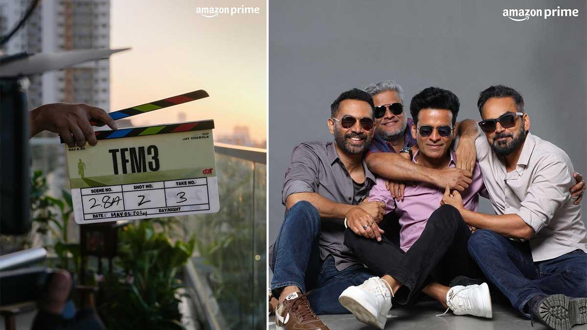 Manoj Bajpayee begins shooting for Season 3 of "The Family Man"