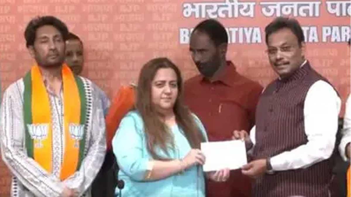 Former Congress Figure Radhika Khera and Actor Shekhar Suman join BJP