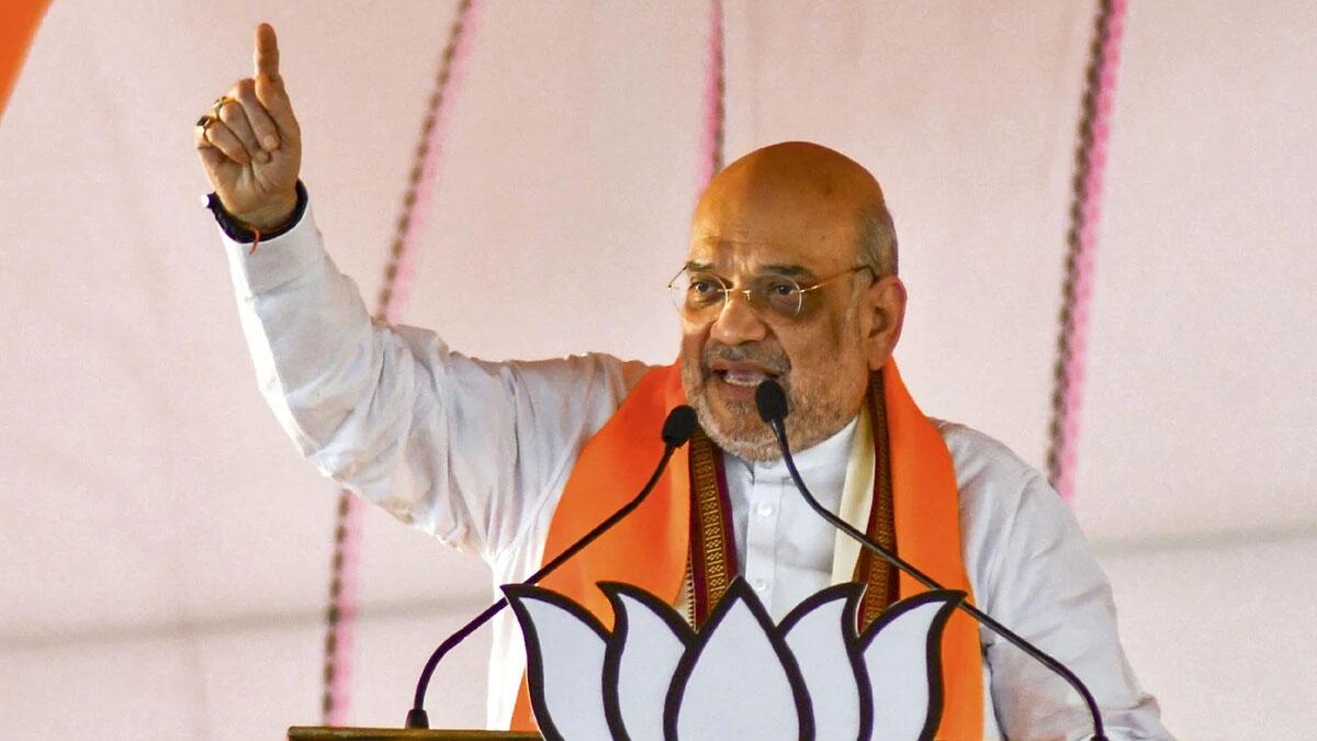 The largest opponent of the reservation of land to the lower castes in Congress: HM Amit Shah