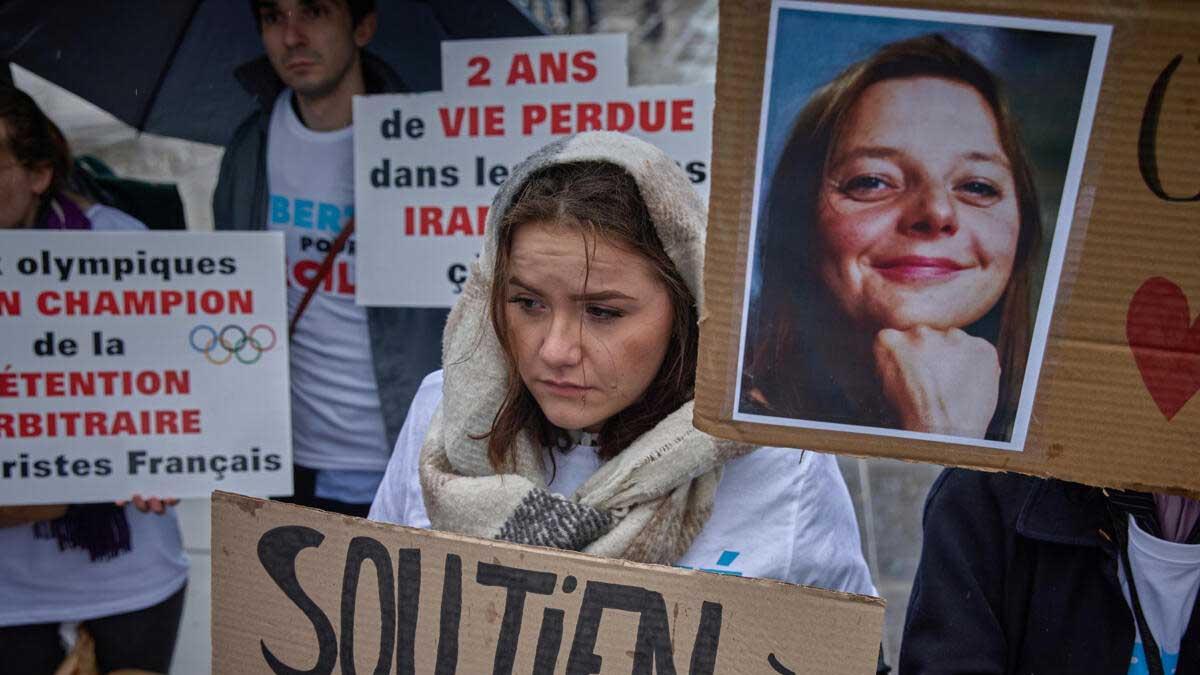 Iran is accused by Paris of holding French nationals as "state hostages"