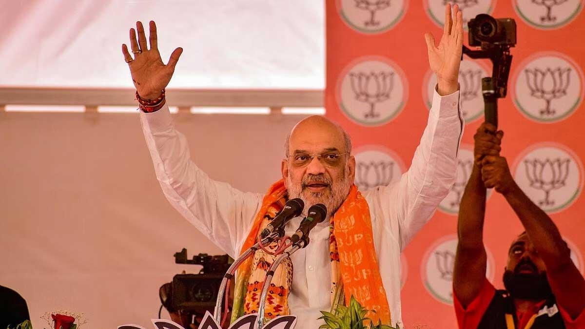 Union Home Minister Amit Shah Accuses Congress of Furthering Pakistan's Agenda: Maharashtra Rally Highlights