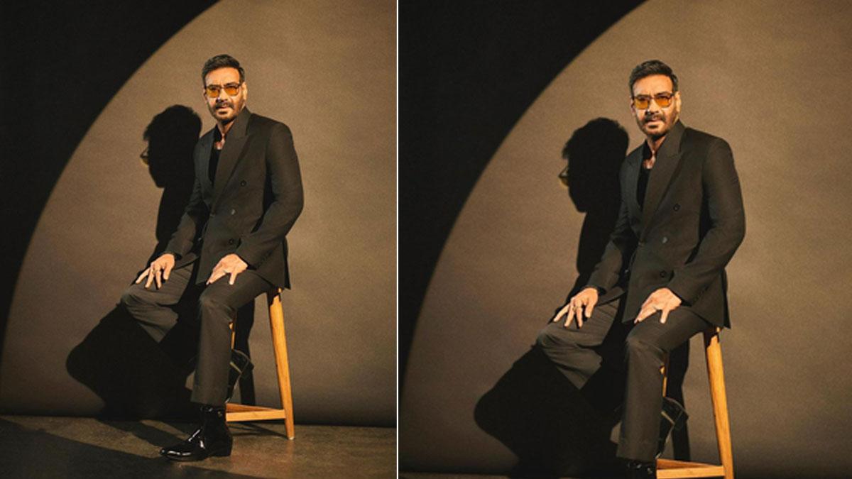 Ajay Devgn Nails the Suit Look with Italian Patent Leather Shoes