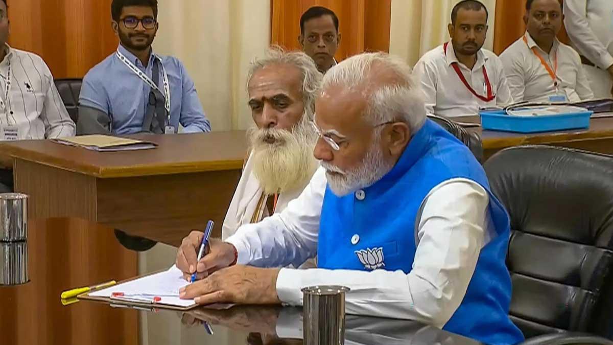 Prime Minister Modi's Election Affidavit Reveals Assets Valued at Rs 3 Crore, Mainly in Fixed Deposits