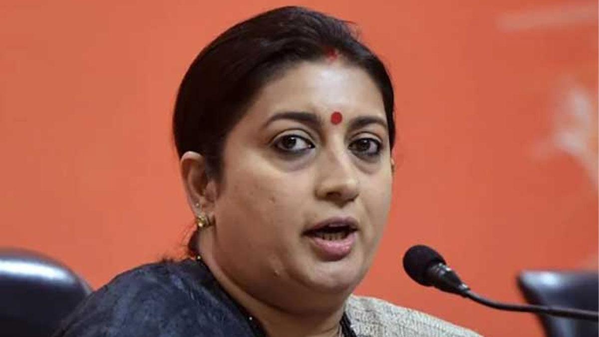 Priyanka Gandhi fighting from backstage in Amethi, will defeat her: Union Minister Smriti Irani