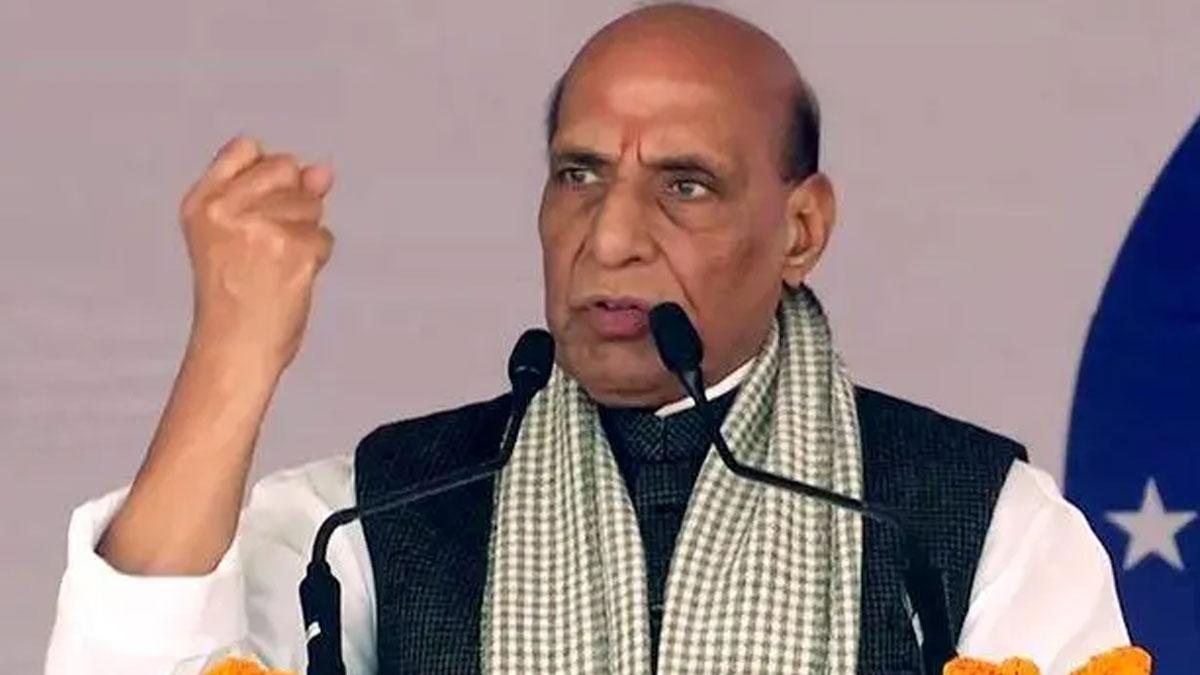 Defence Minister Rajnath Singh