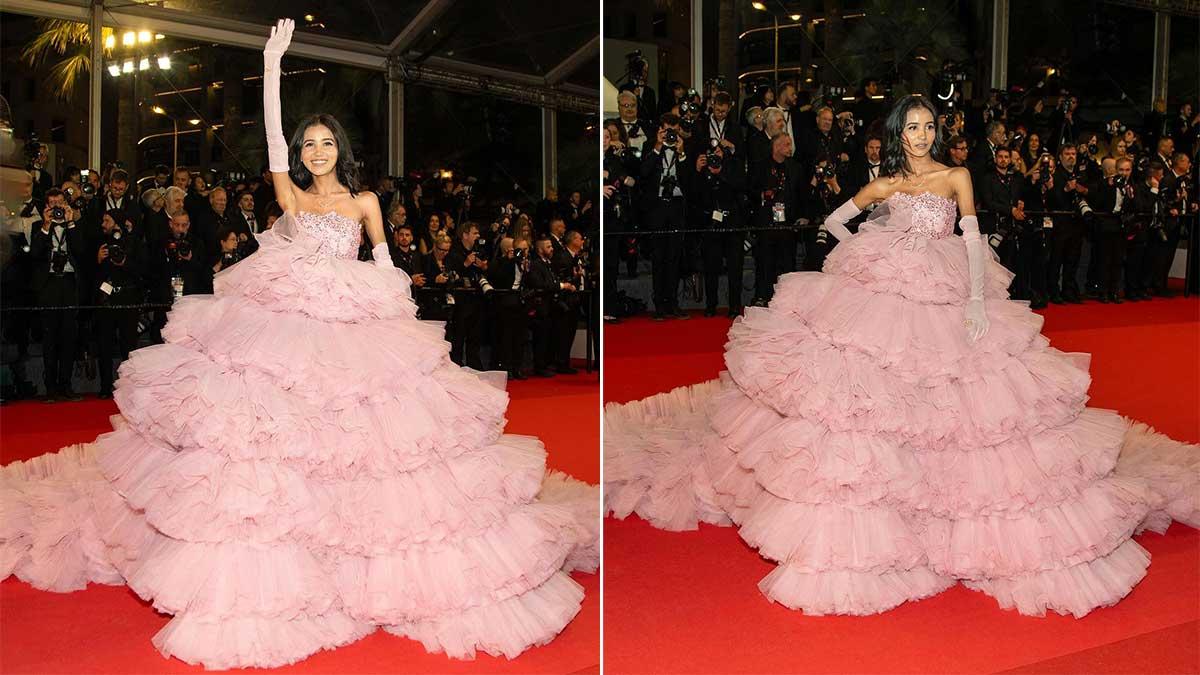 'poured my heart & soul into creating this pink gown',  Nancy Tyagi's Journey to the Cannes Red Carpet