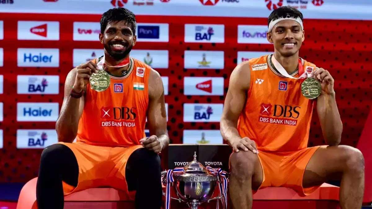 India's Satwik-Chirag Duo Clinches Thailand Open Crown