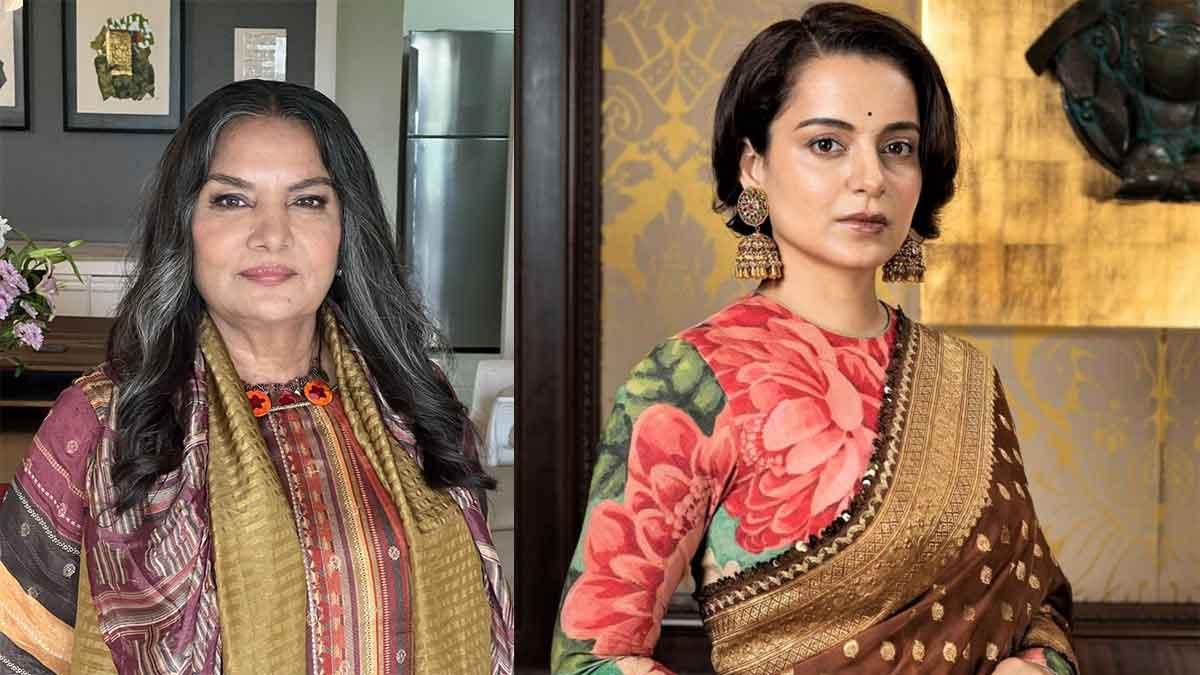 Security-personnel-shouldn't-take-law-in-their-hands-Shabana-Azmi's-Stance-on-Kangana-Ranaut's-Alleged-Slap-Incident