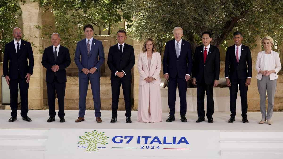 G7 Commits Significant Financial Aid to Ukraine from Frozen Russian Assets