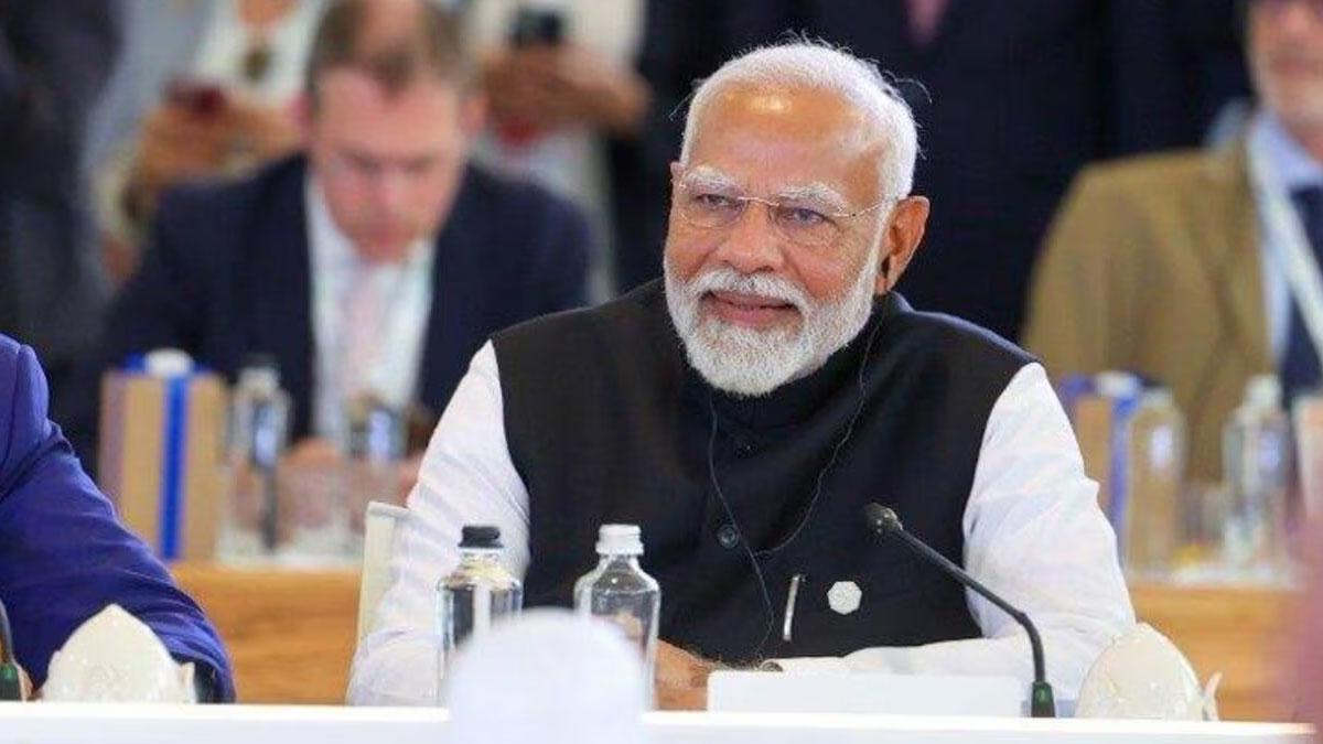 PM Modi Calls for Ending Technology Monopoly and Ensuring Universal Access at G7 Outreach Summit