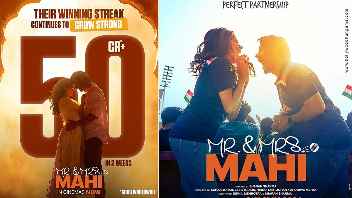 Box Office Success: 'Mr & Mrs Mahi' Crosses Rs 50 Crore Mark in Two Weeks