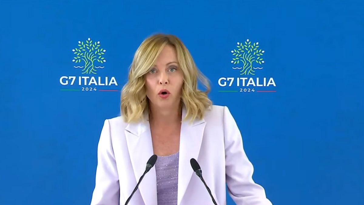 Giorgia Meloni officially closes G7 Summit 2024, mentions PM Modi in her final media briefing