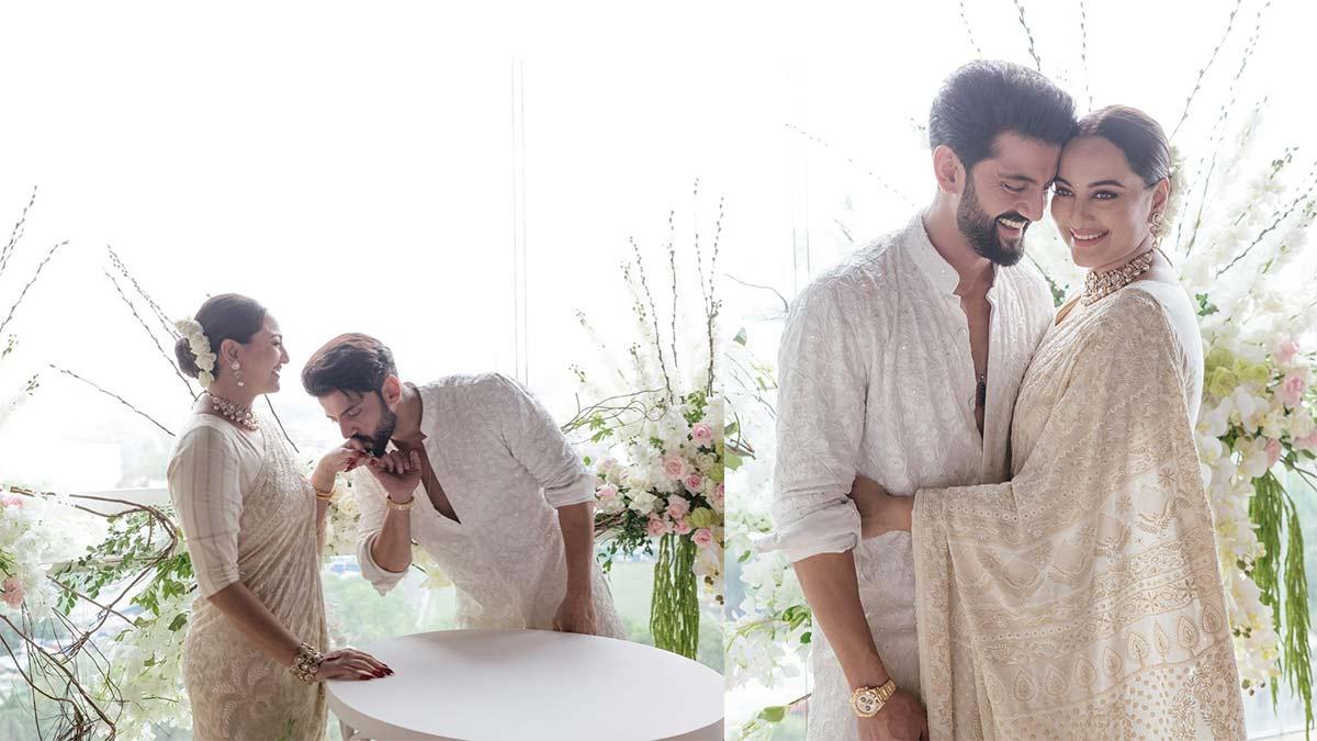 WATCH | Sonakshi Sinha ties the knot with Zaheer Iqbal, couple says 'we are now man and wife'