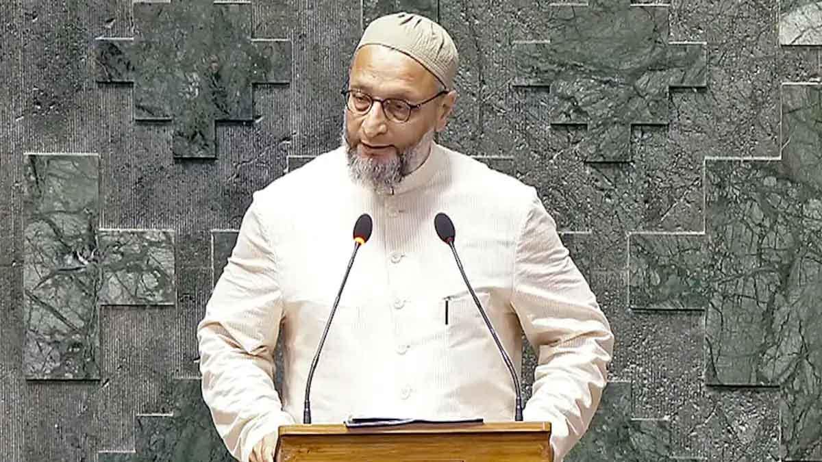 WATCH | Asaduddin Owaisi stirs row by saying 'Jai Palestine' after taking oath, remarks expunged
