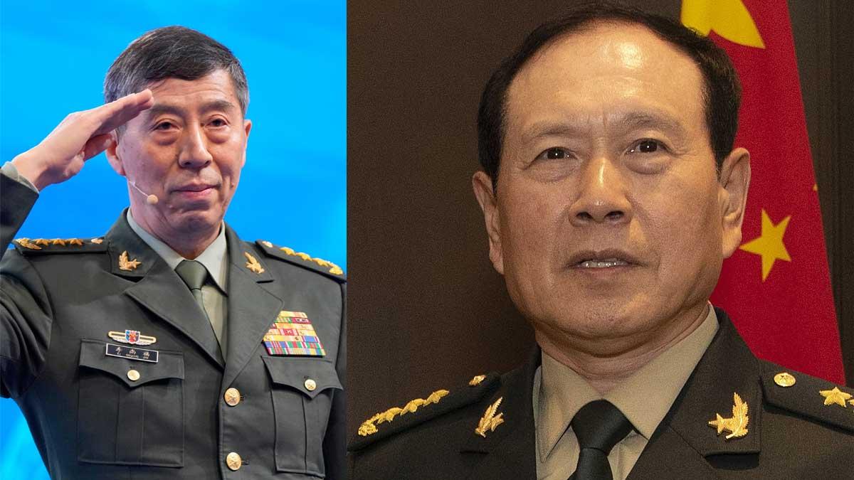 Two-former-Chinese-defense-ministers,-Wei-Fenghe-and-his-successor-Li-Shangfu