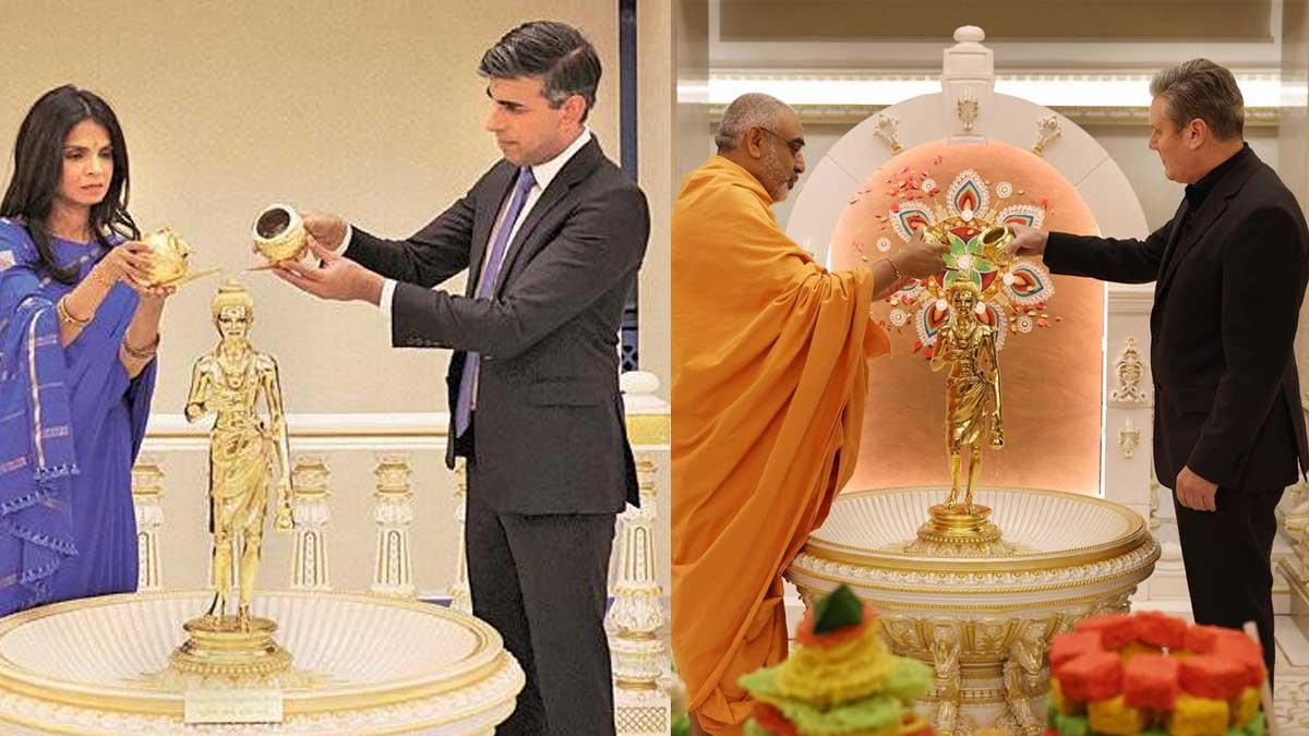 Political Appeals to British Hindus: Rishi Sunak and Keir Starmer on the Temple Campaign Trail